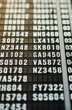 Flights operated by iBid are delayed